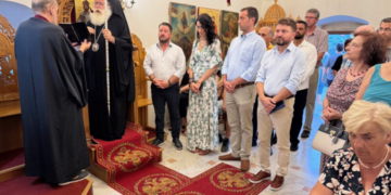 Με Αρχιερατικό Εσπερινό πανηγύρισε ο Ιερός Ενοριακός Ναός του Αγίου Παντελεήμονος στον Μαύρο Κόλυμπο Ιεράπετρας