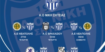 Τα φιλικά προετοιμασίας της Νίκης Σητείας