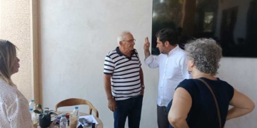 Κλιμάκιο του ΚΚΕ βρέθηκε στις πυρόπληκτες περιοχές της Ιεράπετρας