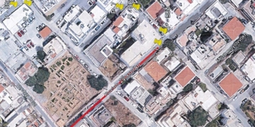 Προσωρινές κυκλοφοριακές ρυθμίσεις στο πλαίσιο εργασιών αποκατάστασης του οδοστρώματος στην οδό Κ. Σφακιανάκη