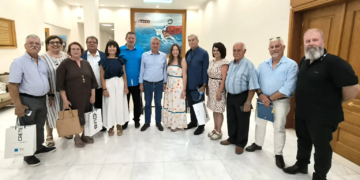 Επίσκεψη του Προεδρείου του Παγκοσμίου Συμβουλίου Κρητών και των Προέδρων των Ομοσπονδιών στον Περιφερειάρχη Κρήτης