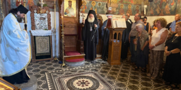 Η πρώτη Παράκληση στην Υπεραγία Θεοτόκο στην Ιερά Μονή Παναγίας Φανερωμένης Ιεράπετρας