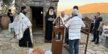 Ο Σεβ. κ. Κύριλλος χοροστάτησε στον Πανηγυρικό Εσπερινό στον Ιερό Ναό Αγίου Μανουήλ του εκ Σφακίων στα Μέσα Μουλιανά Σητείας