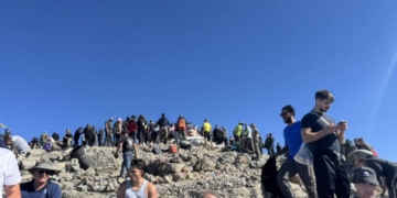 Εορτασμός της Μεταμορφώσεως του Σωτήρος στην κορυφή Αφέντης Χριστός με τον ΕΟΣ Λασιθίου