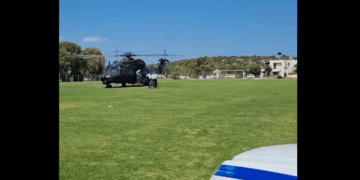 Ο Υπουργός Εθνικής Άμυνας Νίκος Δένδιας στο Καλό Χωριό (βίντεο)
