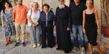Η επίσκεψη της Πρόεδρου της Ελληνικής Εθνικής Επιτροπής για την UNESCO στην Σητεία