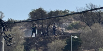 Φωτιά ξέσπασε στον Άγιο Νικόλαο (video)