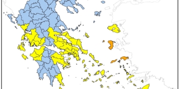 Πολύ υψηλός κίνδυνος πυρκαγιάς για αύριο Δευτέρα 25 Αυγούστου 2025 σε όλη την Κρήτη