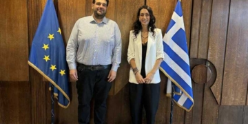 Συνάντηση της Κατ. Σπυριδάκη με τον Υπουργό Εσωτερικών
