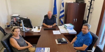 Συνάντηση του Προέδρου του Επιμελητηρίου Λασιθίου  με τον Σύνδεσμο Ενοικιαζομένων Διαμερισμάτων  και Επιπλωμένων Κατοικιών Μεραμπέλλου