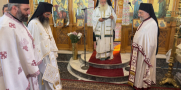 Η Κυριακή Προ της Υψώσεως στον Ιερό Ναό Αγίου Ιωάννου του Θεολόγου Νέας Ανατολής Ιεράπετρας