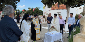 Αρχιερατικό Μνημόσυνο για τα θύματα της Μικρασιατικής Καταστροφής στον Ιερό Ναό Τιμίου Προδρόμου στα Λιβάδια Σητείας