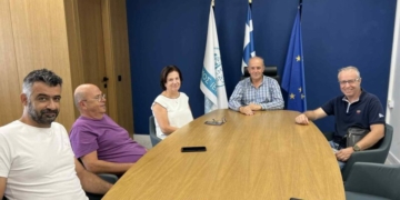 Ο Δήμαρχος Ιεράπετρας συναντήθηκε με το Διευθυντή του νεοϊδρυθέντος Ενιαίου Ειδικού Επαγγελματικού Γυμνασίου – Λυκείου (ΕΝ.Ε.Ε.ΓΥ.-Λ.) Ιεράπετρας
