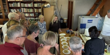 Απογευματινή γαστρονομική δραστηριότητα για το 7ο θερινό σχολείο Ελληνικής γλώσσας