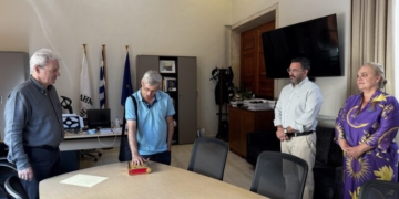 Ορκωμοσία νέου μόνιμου υπαλλήλου στο Δήμο Ηρακλείου