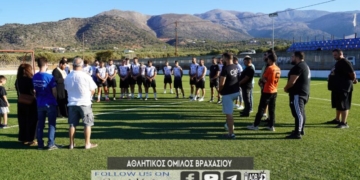 Αγιασμός και ευχές για επιτυχίες στον ΑΟ Βραχασίου