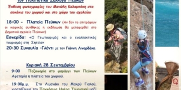 Sitia Geo Fest ’25 27-28 Σεπτεμβρίου : Φεστιβάλ Γεωτουρισμού και Εναλλακτικού Τουρισμού Παγκόσμια Ημέρα Τουρισμού