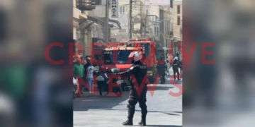 Φιάλη υγραερίου εξερράγη σε στοά κοντά στον Άγιο Μηνά