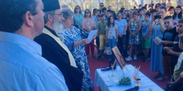 Ο Δήμαρχος Αγίου Νικολάου στον Αγιασμό  σε σχολεία της πόλης για την νέα σχολική χρονιά