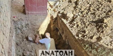Τομές για την διαπίστωση της κατάστασης στη θεμελίωση του κτιρίου