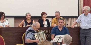 Το μουσικό μέρος της εκδήλωσης από την παρουσίαση του νέου βιβλίου του Γιάννη Σταμέλου (βίντεο)