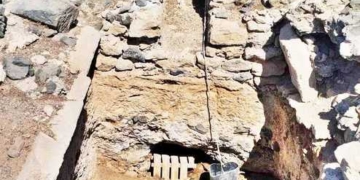 Η ρωμαϊκή δεξαμενή στην Χρυσή  γεμάτη από νεκρές αίγες και τράγους!