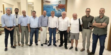Συνάντηση Περιφερειάρχη Κρήτης  με την νέα διοίκηση του Συνδέσμου Ξενοδόχων Κρήτης