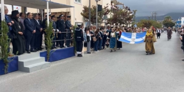 Εορτασμός της 28ης Οκτωβρίου στη Σητεία (βίντεο)