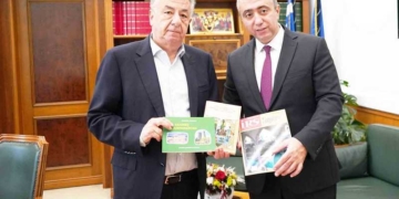 Επίσκεψη του Πρέσβη του Αζερμπαϊτζάν στον Περιφερειάρχη