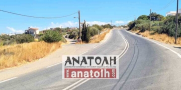 Αναζητείται μια λύση  μετά τις διαγραμμίσεις στο δρόμο προς Κριτσά