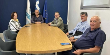 Ο Δήμαρχος Ιεράπετρας Εμμανουήλ Φραγκούλης, είχε συνάντηση με τον Διευθυντή του ΕΛΓΑ Κρήτης