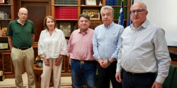 Συνάντηση του Περιφερειάρχη Κρήτης  με εκπροσώπους των Γεωτεχνικών Υπαλλήλων