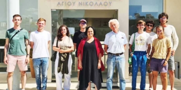 Οι φοιτητές της ανασκαφής στη Δρήρο επισκέφθηκαν το Αρχαιολογικό Μουσείο