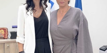 Συνάντηση της Βουλευτή Λασιθίου K. Σπυριδάκη με την Υφυπουργό Τουρισμού Άννα Καραμανλή