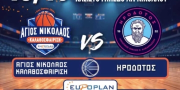 Γεμάτη μπασκετική δράση το Σαββατοκύριακο για τον Άγιο Νικόλαο Europlan