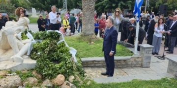 Γ. Πλακιωτάκης: οι Έλληνες αποτίουν φόρο τιμής στους ήρωες που έδωσαν τη ζωή τους για την Ελευθερία