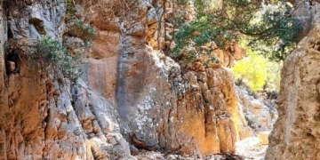 Το φαράγγι Ευγενού, η συνέχεια του φαραγγιού της Κριτσάς