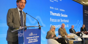 Παρέμβαση της Περιφέρειας Κρήτης για το μέλλον των Ευρωπαϊκών Μεταφορών και τη Στρατηγική των Λιμανιών στη Γενική Συνέλευση της CPMR στη Βαρκελώνη
