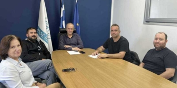 Συνάντηση με εκπροσώπους του Εμπορικού – Επαγγελματικού  Συλλόγου  Ανάληψης – Κουτσουρά – Μακρύ Γιαλού και του Συλλόγου Αλιέων και Ναυταθλητισμού