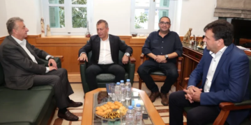 Συνάντηση Υπουργού Αθλητισμού με τον Περιφερειάρχη Κρήτης-Ανακοινώθηκαν χρηματοδοτήσεις αθλητικών έργων
