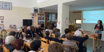 Ομιλία στο Κ.Α.Π.Η Αγίου Νικολάου με θέμα την εξάλειψη της Βίας κατά των Γυναικών την Παρασκευή 12 Δεκεμβρίου 2025