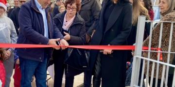 Παρουσία του Δημάρχου Ιεράπετρας κ. Εμμανουήλ Φραγκούλη πραγματοποιήθηκε ο Αγιασμός της ανακαινισμένης παιδικής χαράς «Γεώργιος Διαλεκτάκης»