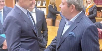 Συνάντηση του πρόεδρου Δ.Ε.Ε.Π. ΝΔ Λασιθίου με τον Πρωθυπουργό