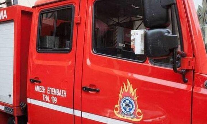 Φωτιά στην περιοχή της Καλαμαύκας