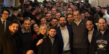 Χριστουγεννιάτικη συνάντηση Γρηγόρη Δημητριάδη με την οικογένεια της ΟΝΝΕΔ
