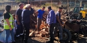 Ολοκληρώθηκε η δωρεάν διάθεση ξυλείας σε δικαιούχους δημότες