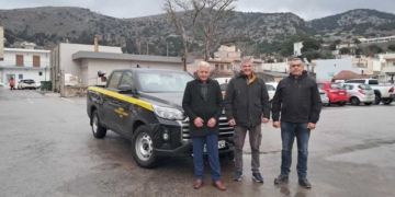 Παραλαβή νέου οχήματος από τον Δήμο Οροπεδίου Λασιθίου