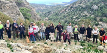 Από το Καλό Χωριό ως την Πρίνα Λασιθίου περπάτησε ο Ορειβατικός Σύλλογος Αγίου Νικολάου