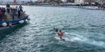 Με λαμπρότητα εορτάστηκαν και φέτος τα Θεοφάνεια στην πόλη της Σητείας