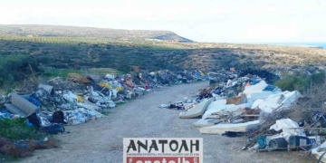 Οι παράνομες χωματερές στη Σητεία